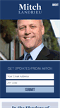 Mobile Screenshot of mitchlandrieu.com