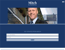 Tablet Screenshot of mitchlandrieu.com